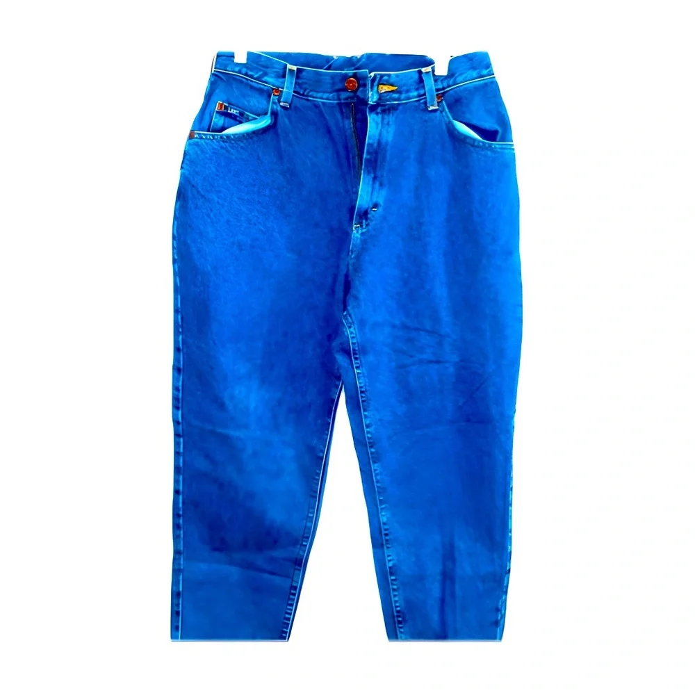 Lee Size 14 Petite Cotton Straight Leg Jeans.